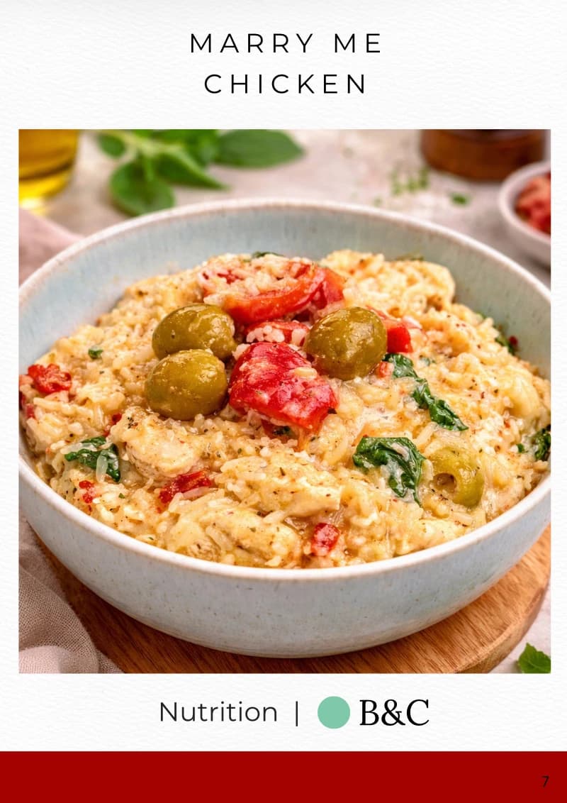 Example recipe page